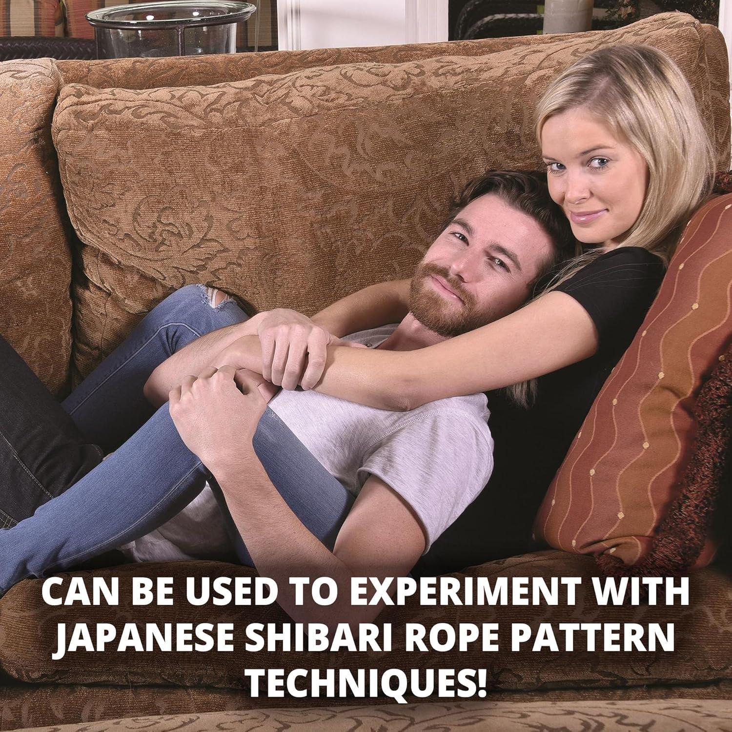 imageAdam ampamp Eve Bondage Rope 10 Feet Soft and Sturdy Polyester Restraint Rope for Couples Silky Smooth on Skin Ideal for Beginner to Advanced Bondage Play Durable and Comfortable for Bedroom Fun