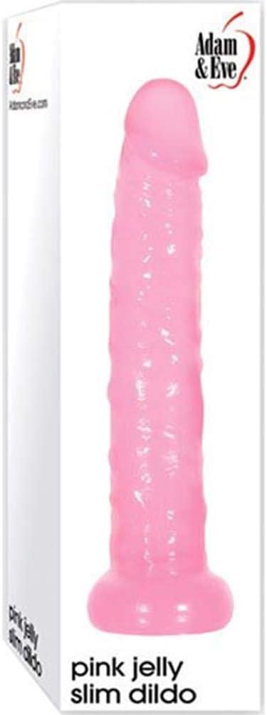 imageAdam ampamp Eve Crystal Realistic Dildo Suction Cup Base 8quot ClearCompatible