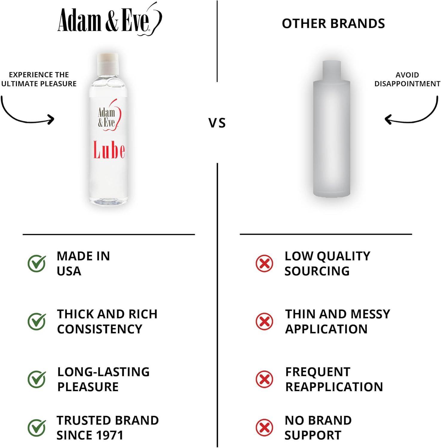 imageAdam ampamp Eve Salted Caramel Flavored Water Based Lubricant Personal Lubricants for Privacy and Toys Non Sticky Non Staining Long Lasting Lube for Men Women Couples Oral Sex ampamp Massage 4 ozUnflavored