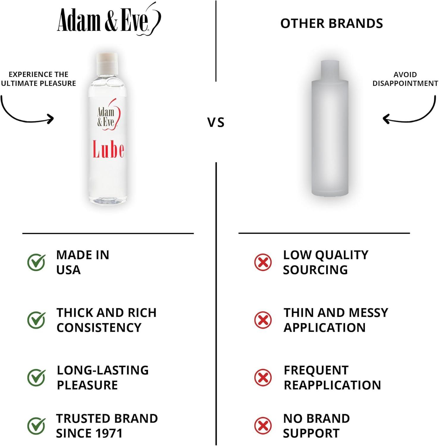 imageAdam ampamp Eve Salted Caramel Flavored Water Based Lubricant Personal Lubricants for Privacy and Toys Non Sticky Non Staining Long Lasting Lube for Men Women Couples Oral Sex ampamp Massage 4 ozUnflavored