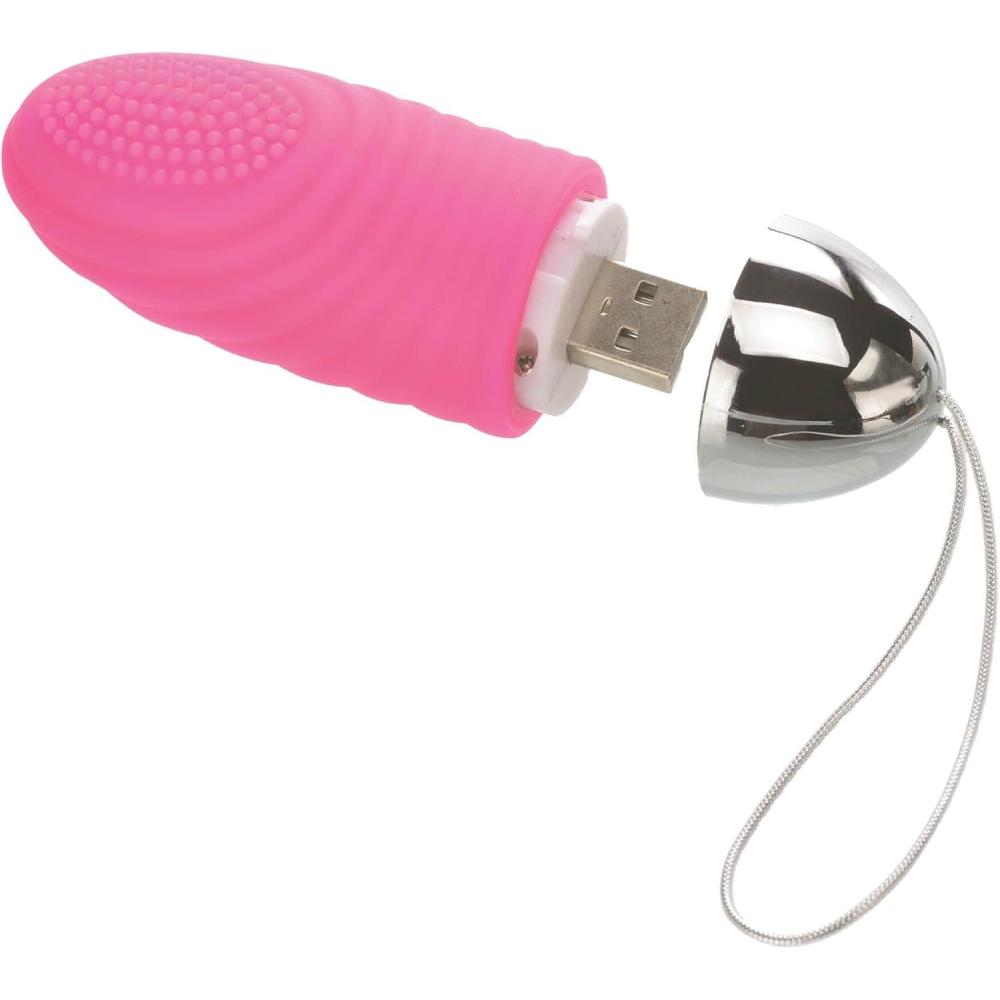 imageAdam ampamp Eve Turn Me On Rechargeable Bullet Vibrator with Wireless Remote Control Internal G Spot Clitoral Stimulation Female Adult Sex Toys for Women ampamp Couples 36 Vibrating Speeds 35 in Pink