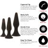 Adam & Eve Booty Boot Camp Anal Training Kit, Set of 3 Silicone Trainer Butt Plug Dildos, Waterproof Anal Plugs with Flared Suction Cup Bases, Great with Our Water Based Lube