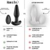 Adam & Eve Carl Jr Remote Control Vibrating Rimming Anal Plug, Spinning Beads for Oral Like Stimulation, 10 Function Vibrating Butt Plug, Waterproof Silicone, USB Rechargeable, Adult Toy for Men Women