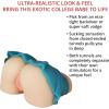 Adam & Eve College Coed Backdoor Booty, Ultra Realistic Male Masturbator with Soft SkinPerfect Material, Dual Entry Vaginal and Anal Tunnels, Tight Suction for Lifelike Sensation, 5 lbs, TPE