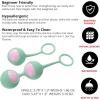 Adam & Eve Eve’s Kegel Training Set, Kegel Balls for Women, Dual & Single Weighted Vaginal Trainers, Silicone Cradle with Retrieval Cord, Pelvic Floor Strengthening, Waterproof, Beginner & Advanced