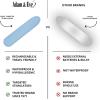 Adam & Eve Eve’s Silky Sensations Silicone Rechargeable Bullet, Portable Handheld Toys for Women, Sex Massage Tools, Small Mini Quiet Vibrator, Personal Pleasure, Waterproof Easy Clean, Blue