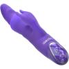 Adam & Eve Posh Silicone Bounding Bunny Vibrator, 10 Functions, Dual Motors, Flickering Clit Stimulator, Waterproof, Satin Finish, Silicone Vibrator for Women, Clitoral & Vaginal Stimulation
