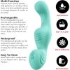 Adam & Eve Wave Rider Vibrating Grinder, Rumbly Contoured Silicone Vibrator with Dual Motors, Remote Control, Textured Grinding Surface, 9 Modes, Waterproof, Rechargeable, for Intense Pleasure