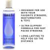 Adam and Eve Lube Water Based Gel 8 oz Adds Superior Slickness for Use with Toys and Strokers Latex Safe Non Staining Personal Lubricant Long Lasting Formula for Comfortable Use