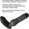 Adam and Eve Warming Rotating Prostate Thruster, Rechargeable Anal Dildo Stimulator with 12 Functions, Heating and Thrusting Waterproof Massager, Compact and Powerful for Prostate Play, 6 Inch, Black
