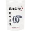 Adam & Eve Adam’s Silicone Triple Ring Cage, 3 Soft Snug Loops for Enhanced Erection Support, Ball & Shaft Penis Rings, Hypoallergenic Ribbed Design, Lasting Performance, 2.75 x 2.1 inches