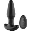 Adam & Eve Carl Jr Remote Control Vibrating Rimming Anal Plug, Spinning Beads for Oral Like Stimulation, 10 Function Vibrating Butt Plug, Waterproof Silicone, USB Rechargeable, Adult Toy for Men Women