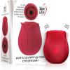 Adam & Eve, Eve’s Ravishing Suction+ Rose Clitoral Stimulator Powerful Suction Vibrator for Women 10 Function Pleasure Water Resistant Silicone Oral Sex Toy Rechargeable Adult Toy for Couples