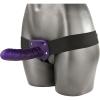 Adam & Eve Hollow Strap On Dildo, Adjustable Wearable Harness with Penis Sleeve to Enlarge, Strap On Realistic Cock Extender for Pegging, Adult Sex Toys for Men, Women & Couples, 6 in, Purple