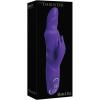 Adam & Eve Posh Silicone Bounding Bunny Vibrator, 10 Functions, Dual Motors, Flickering Clit Stimulator, Waterproof, Satin Finish, Silicone Vibrator for Women, Clitoral & Vaginal Stimulation
