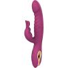 Adam & Eve Rose Gold G Spot Rabbit Vibrator, Come Hither Motion, Dual Stimulation for Clitoral and Internal Pleasure, Beaded Shaft for Thrusting Sensation, Rechargeable Adult Sex Toy for Women