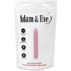 Adam & Eve Velvet Kiss Vibrator Silky Smooth Multi Speed Classic Bullet for Clitoral and G Spot Stimulation Waterproof Slimline Vibrator for Women and Couples Travel Friendly Adult Sex Toy 6 Inch
