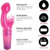 Adam & Eve Butterfly Kiss Vibrator, G Spot and Clitoral Stimulator with 3 Speeds, Waterproof Butterfly Vibrator with Tickling Antennae, Soft Flexible TPR, Battery Operated, Adult Sex Toy for Women
