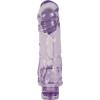 Adam and Eve Chubby Fun Personal Vibrator, Thick Thrusting Multi Speed Dildo, Smooth Adult Sex Toy for Women and Couples, Stimulates G Spot, Adjustable Vibrations, Waterproof, 9 Inch Purple Design