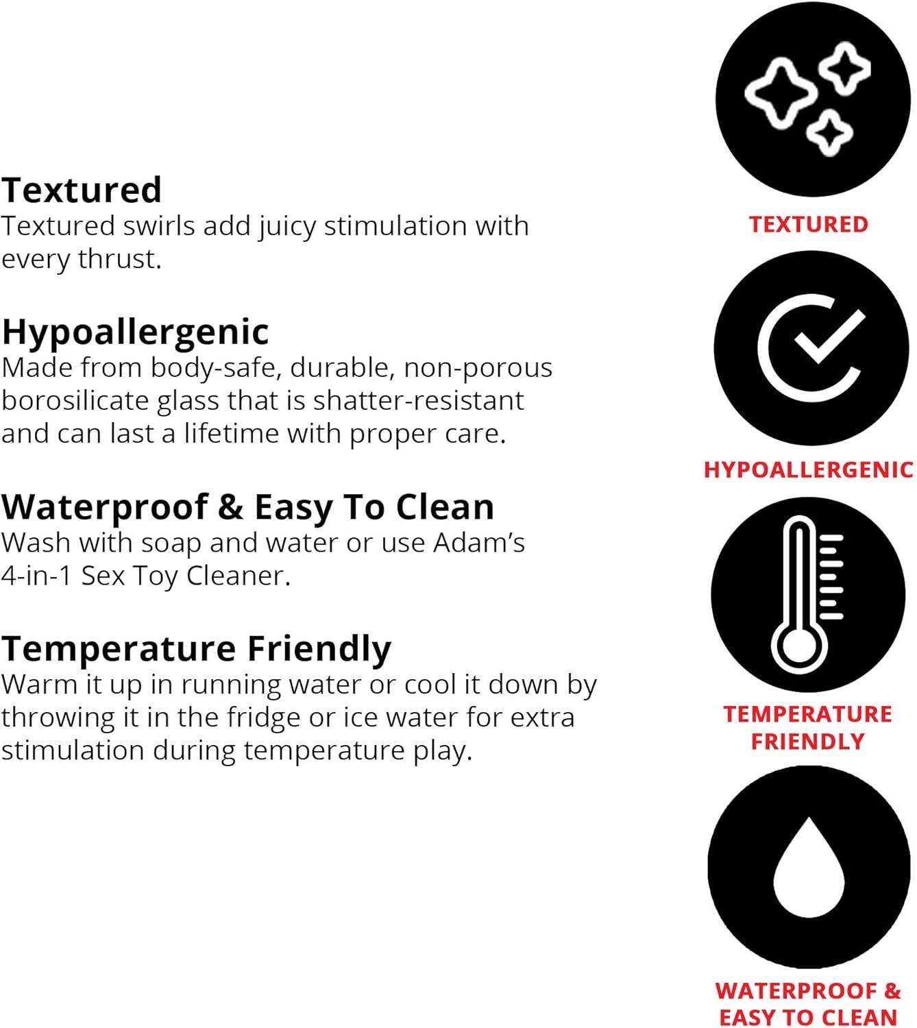 imageAdam ampamp Eve Cool Curve Jelly Dildo Realistic Curved Dildo with Suction Cup Base Soft and Flexible PVC for G Spot or P Spot Stimulation Strap On Harness Compatible 8 Inch Total Length Adult ToyBlue DildoButt Plug  875