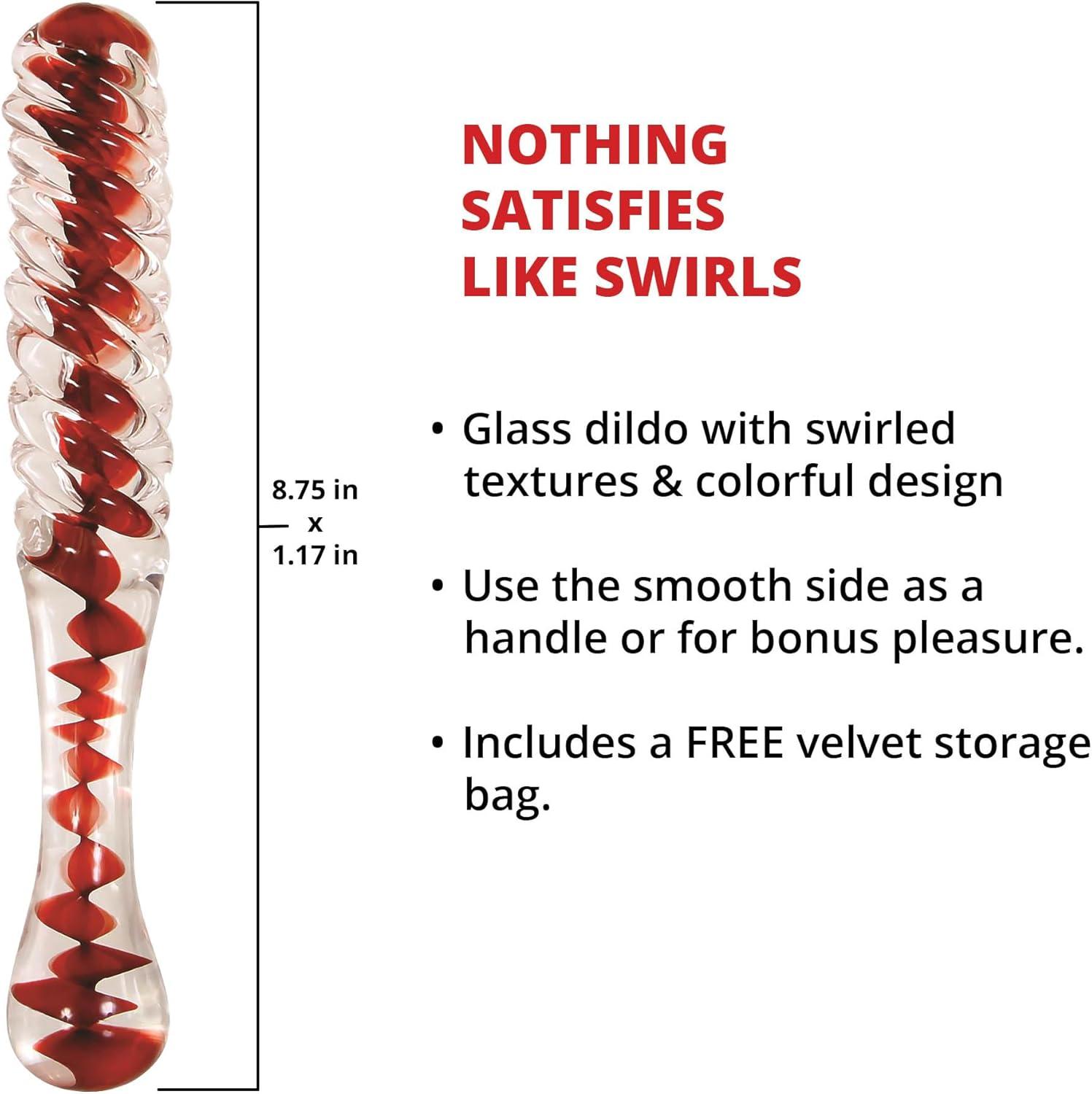 imageAdam ampamp Eve Cool Curve Jelly Dildo Realistic Curved Dildo with Suction Cup Base Soft and Flexible PVC for G Spot or P Spot Stimulation Strap On Harness Compatible 8 Inch Total Length Adult ToyRed DildoButt Plug  875