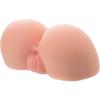 Adam & Eve Doggie Style Debbie Vibrating Stroker, Lifelike Bubble Butt Mega Masturbator with Vagina and Anal Tunnels, Dual Vibrating Eggs for Extra Stimulation, Textured Interior, Waterproof, TPE