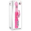 Adam & Eve Eve’s First Thruster Rabbit Dildo with Thrusting Shaft, 5.5″, Pink