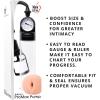 Adam & Eve Adam’s Promax Penis Pump with Built in Pressure Gauge, Enlarge to Improve Erection Cock Sexual Stimulation Device, Mens Erectile Dysfunction Adult Sex Toy to Increase Penile Size, Clear
